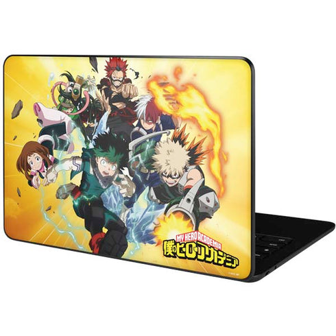 My Hero Academia Hero Team Season 4 Google Pixelbook Go Skin